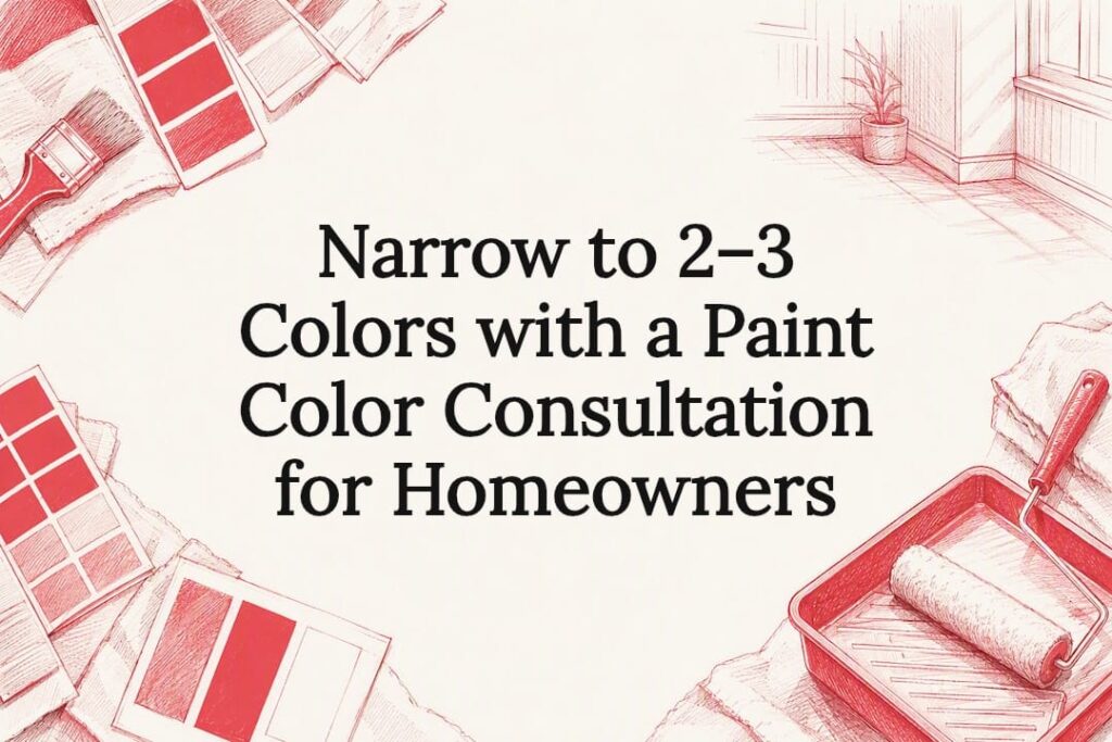 Decorative paint consultation title card