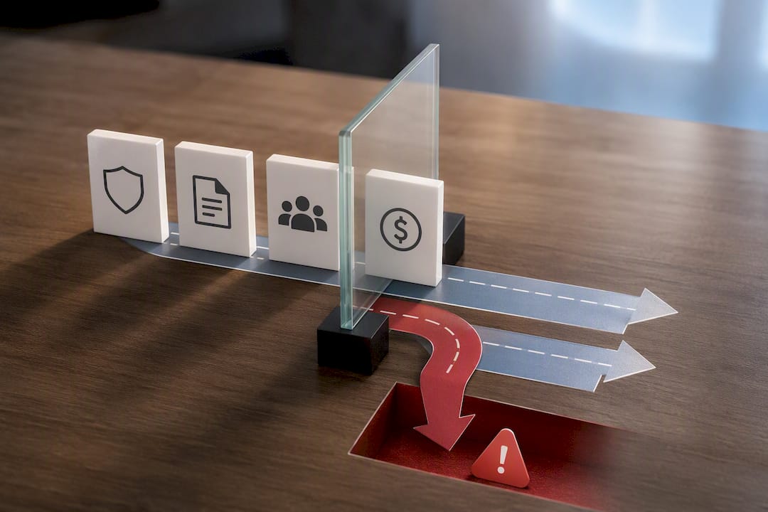 Illustration of quote screening and red flags